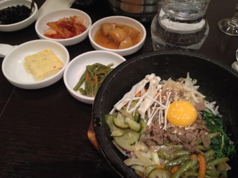 Bi Bim Bap for dinner