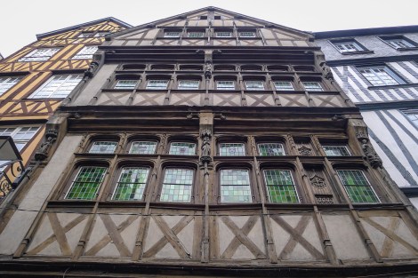 Looking up in Rouen