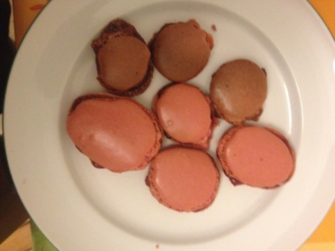 Sadly enough, these were the only good ones of the whole batch.  The 3 in the back are not chocolate, they're burnt.  :(