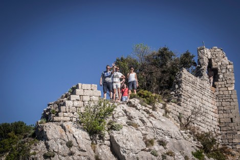Eric, Hadassah & Layla at the top
