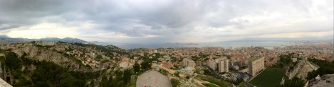 Panoramic of Marseille and its beautiful surroundings