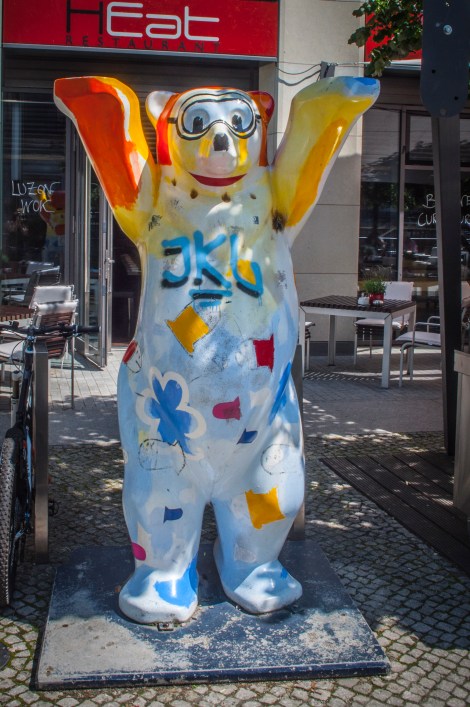 These bears were all over the city, reminding me of the many hearts around SF
