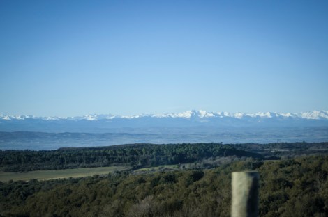 The Snow-Coated Pyrenées