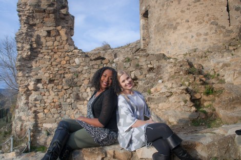 Erica and Laura - my awesome hosts for the weekend!